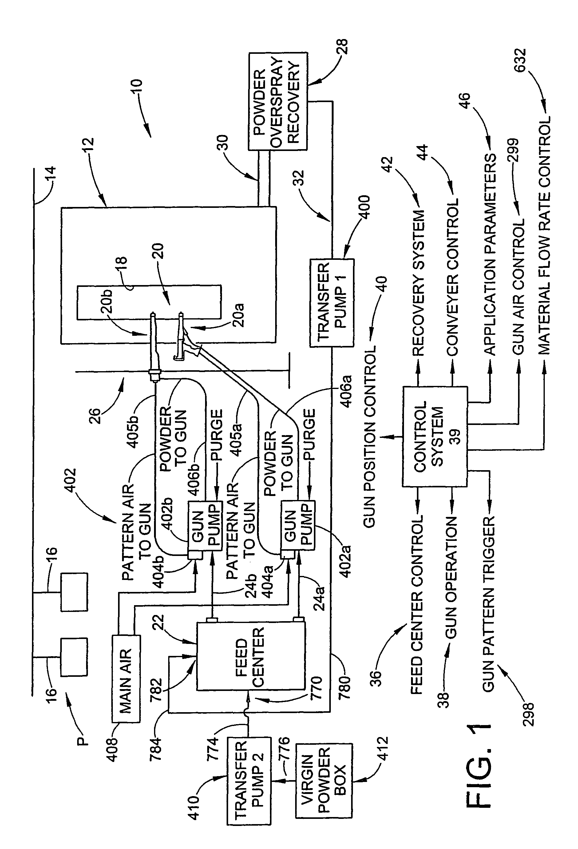 Particulate material applicator and pump