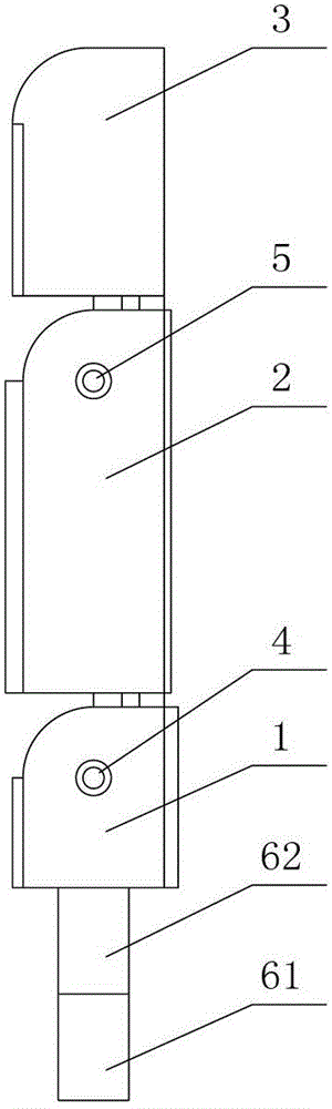 Bevel-gear-coupling neat robot finger device