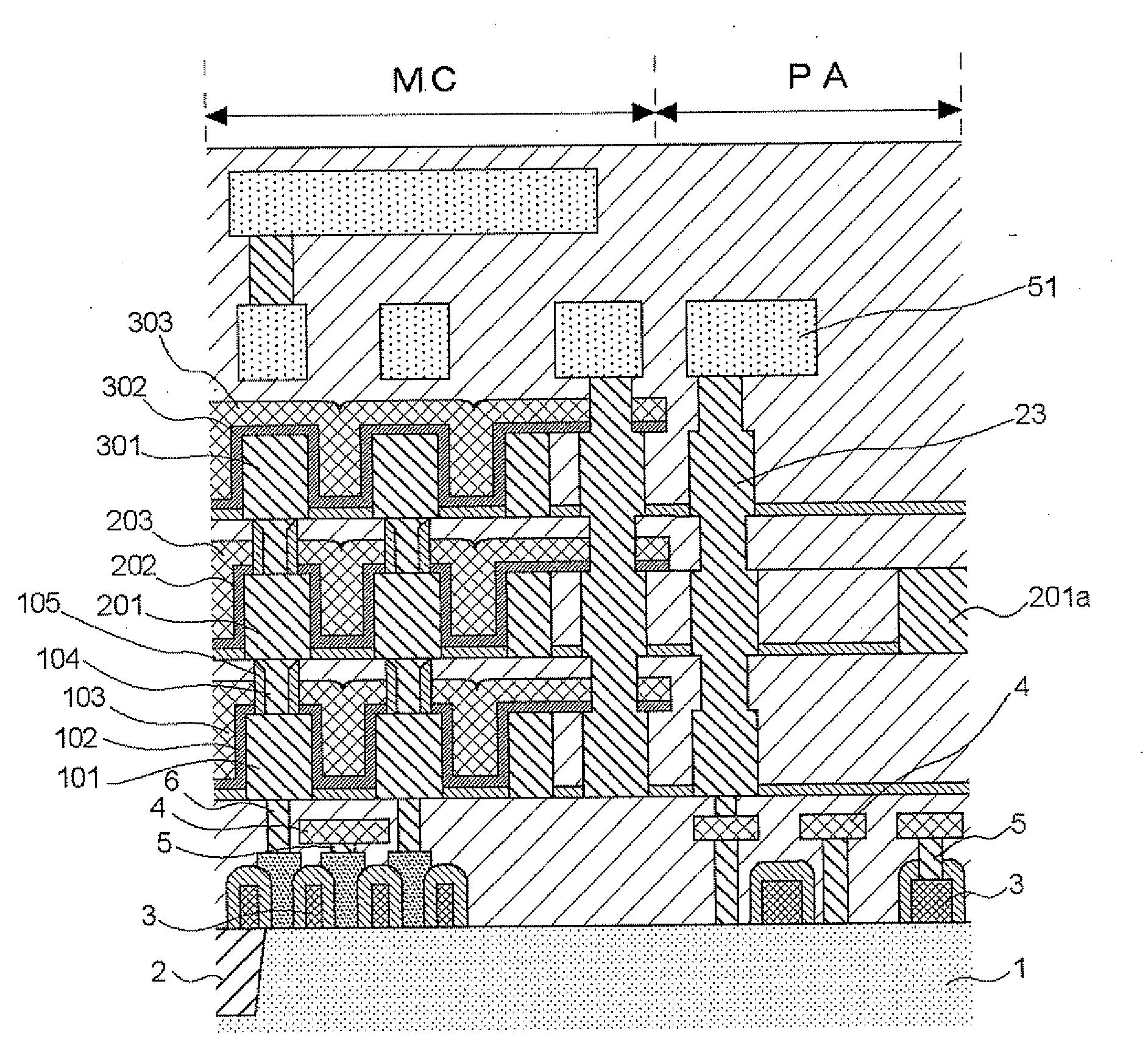 Semiconductor memory device and manufacturing method therefor