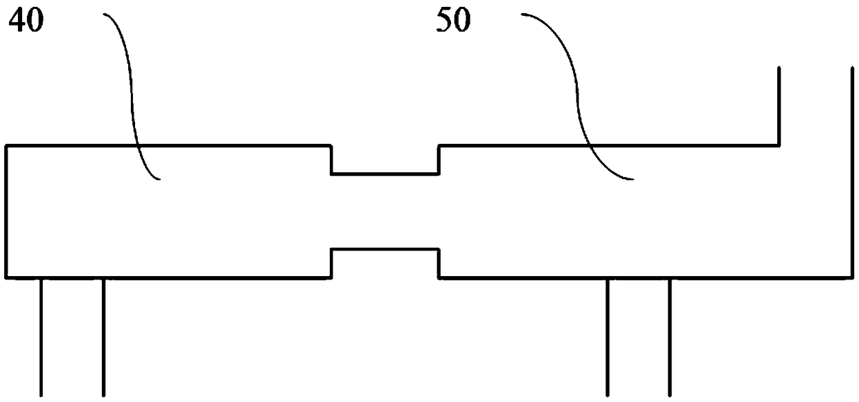 Double-gas device and gas water heater