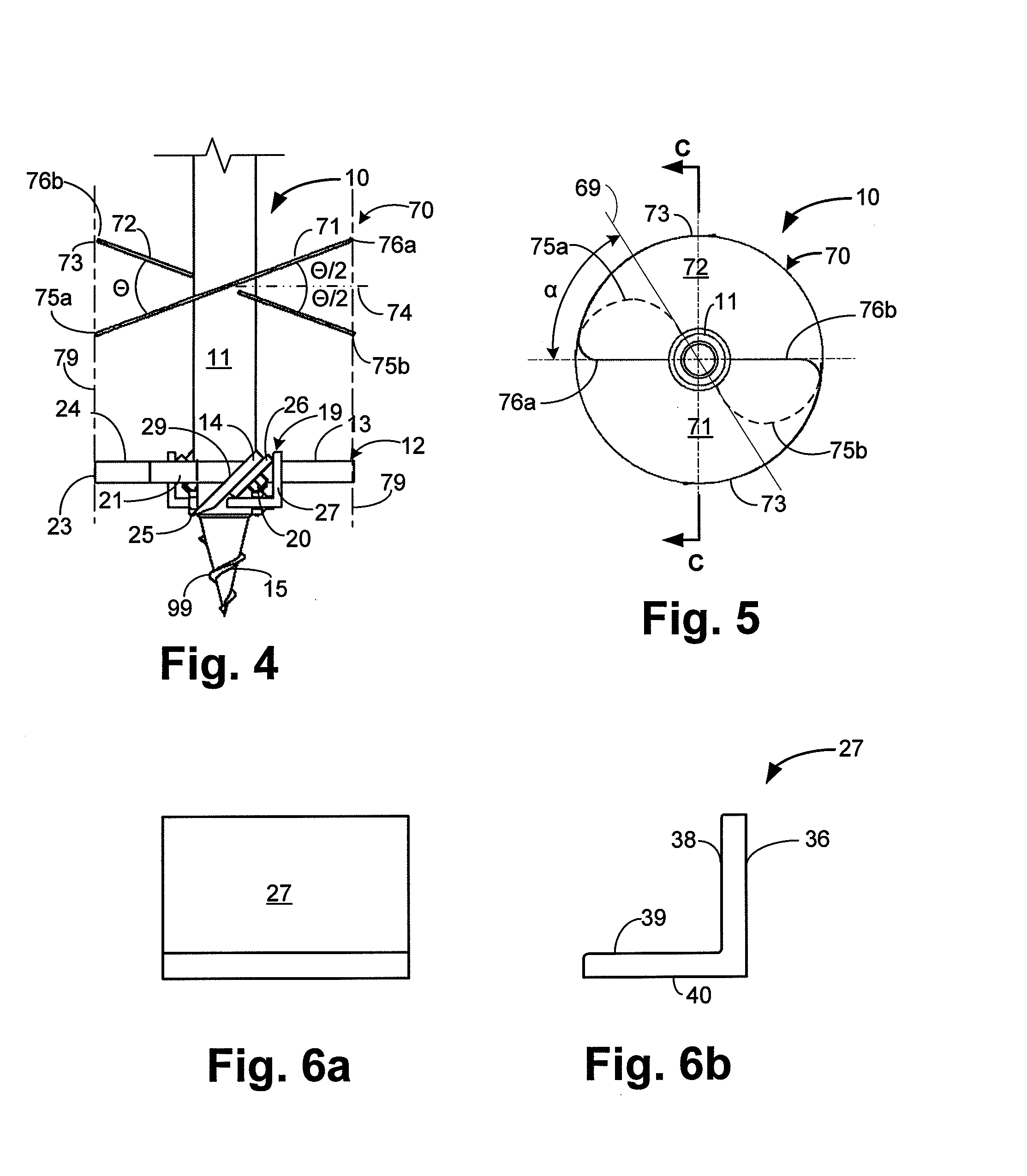 Auger with Butterfly Flighting