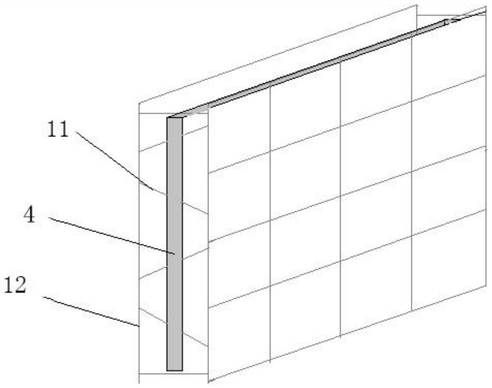 Method for preparing high-performance composite wallboard by using waste construction waste or industrial waste residue