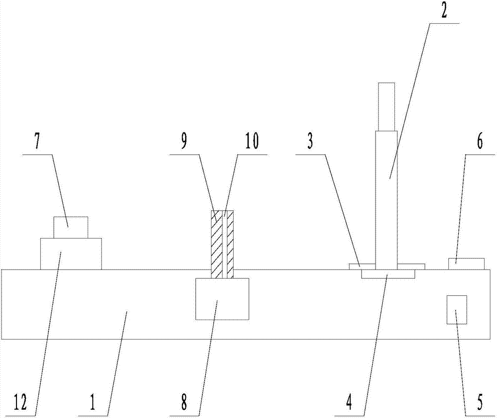 Folding type band placing device for stainless steel band