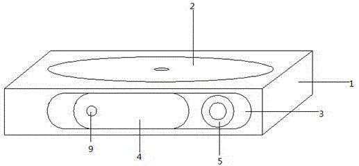 Projector with fingerprint identification function