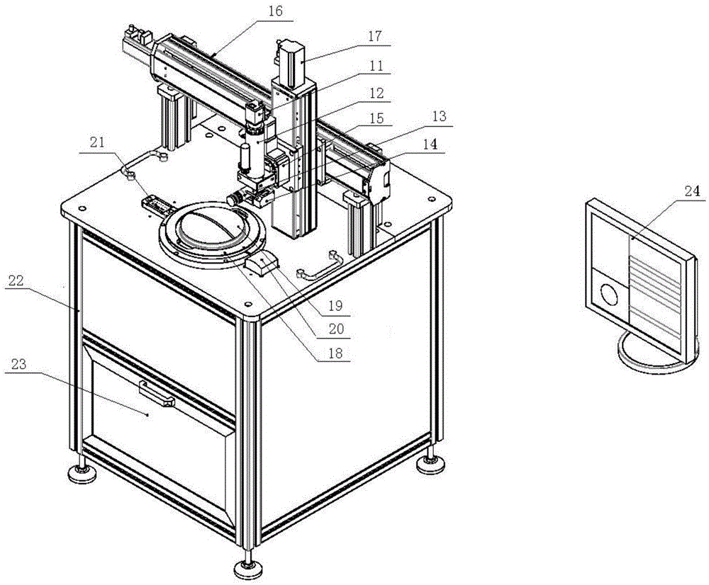 Spinneret plate detection equipment and method