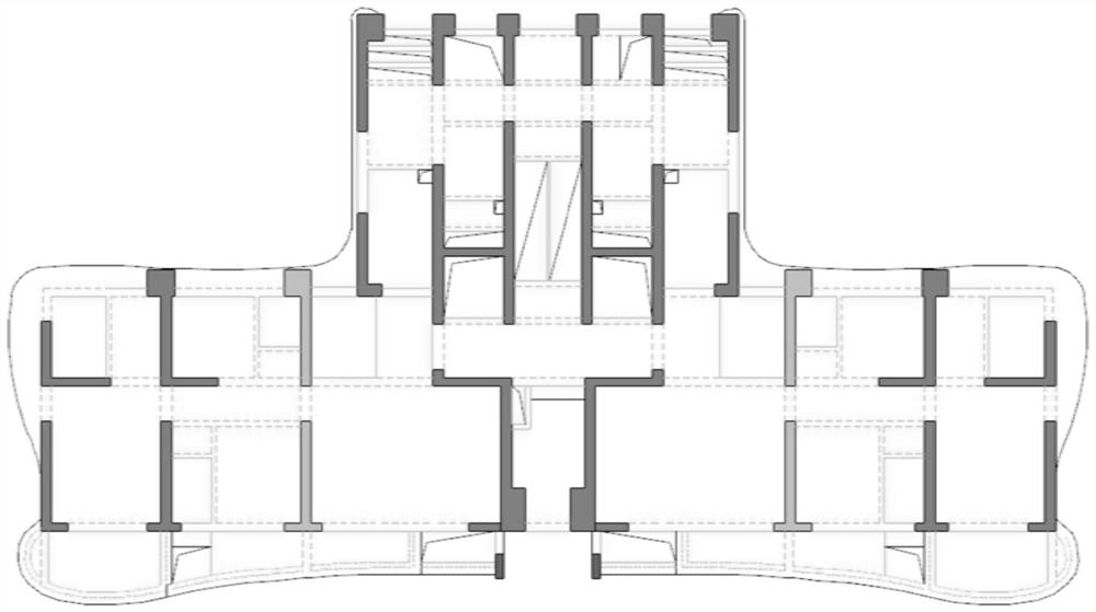 Super high-rise building structure dismounting and changing construction method and checking method