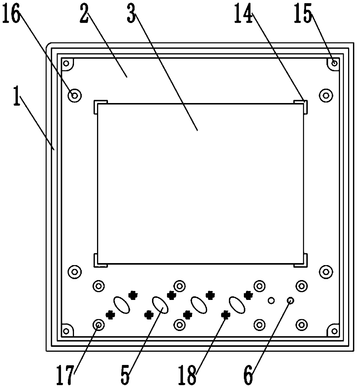 Intelligent electric isolation switch operation box