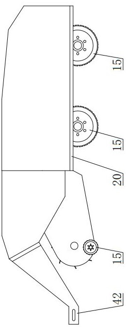 A straw crushing and forming equipment