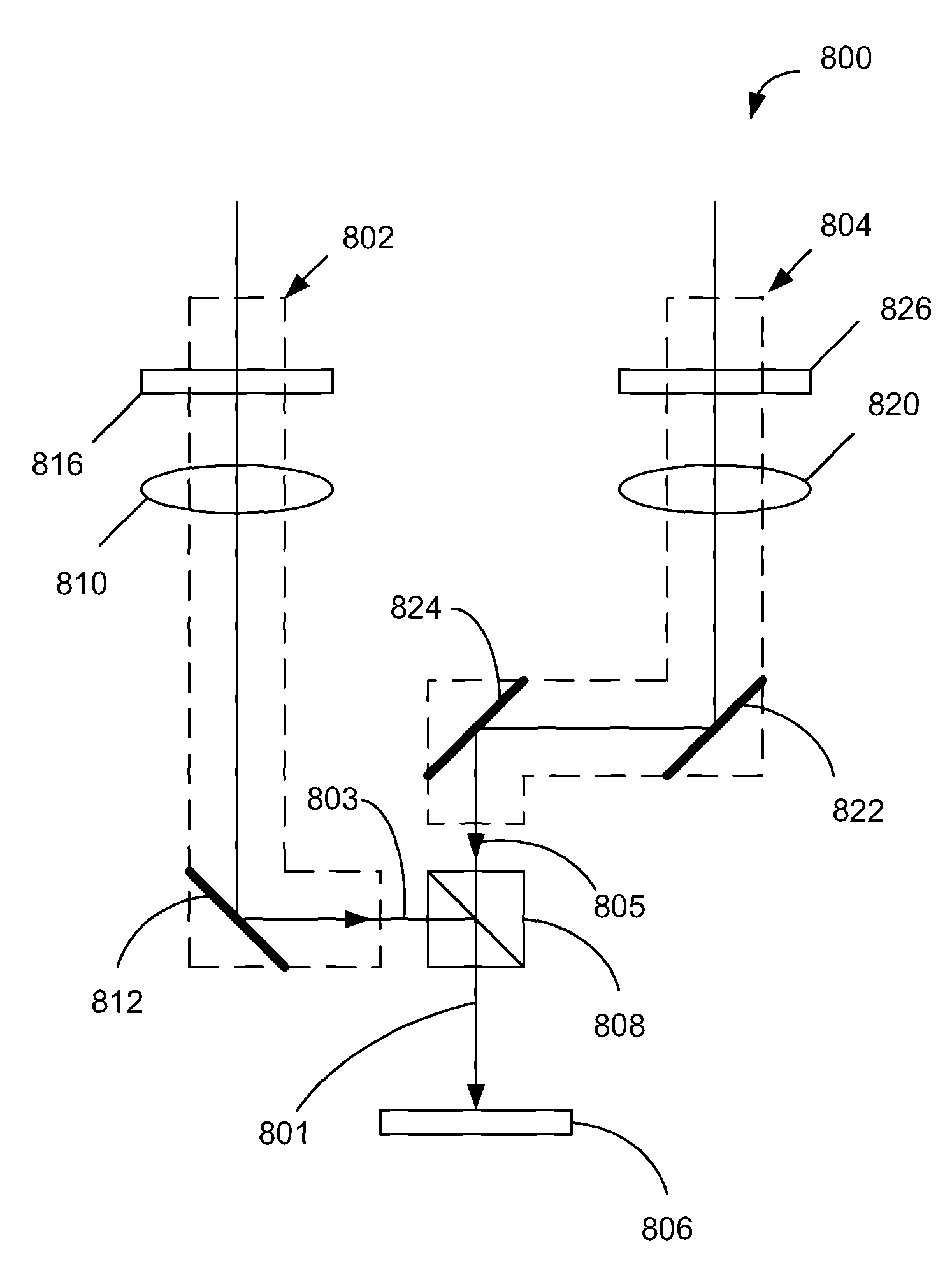 Image sensor with optical filters having alternating polarization for 3D imaging