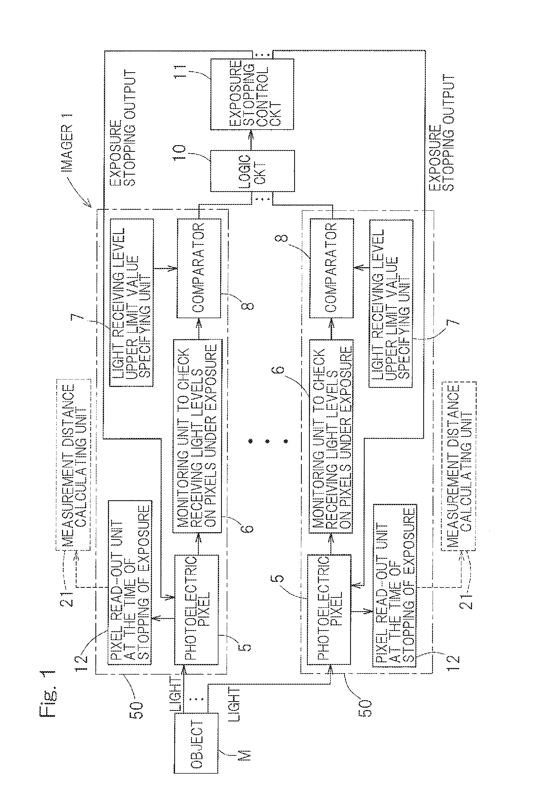 Optical displacement sensor