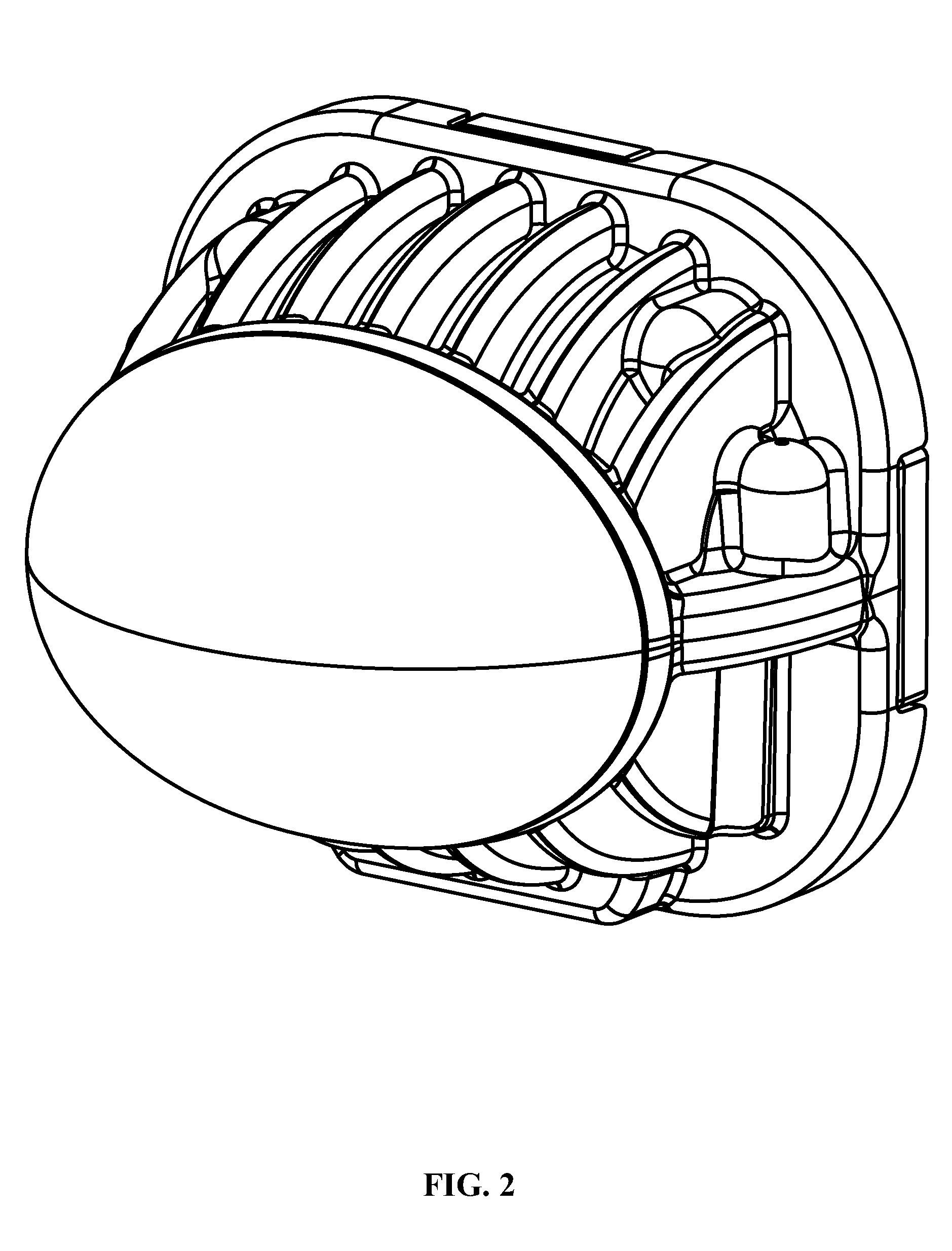 LED optical assembly for automotive headlamp