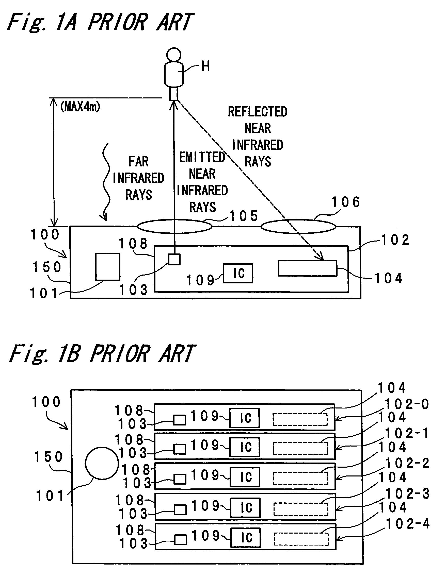 Human body detection device and electronic equipment using the same