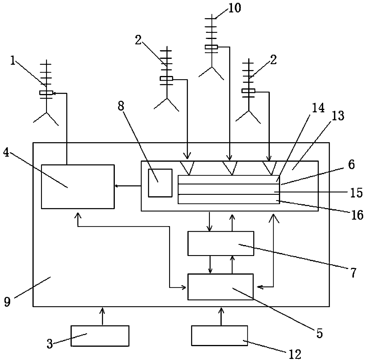 Wind profiler radar based on interference algorithm