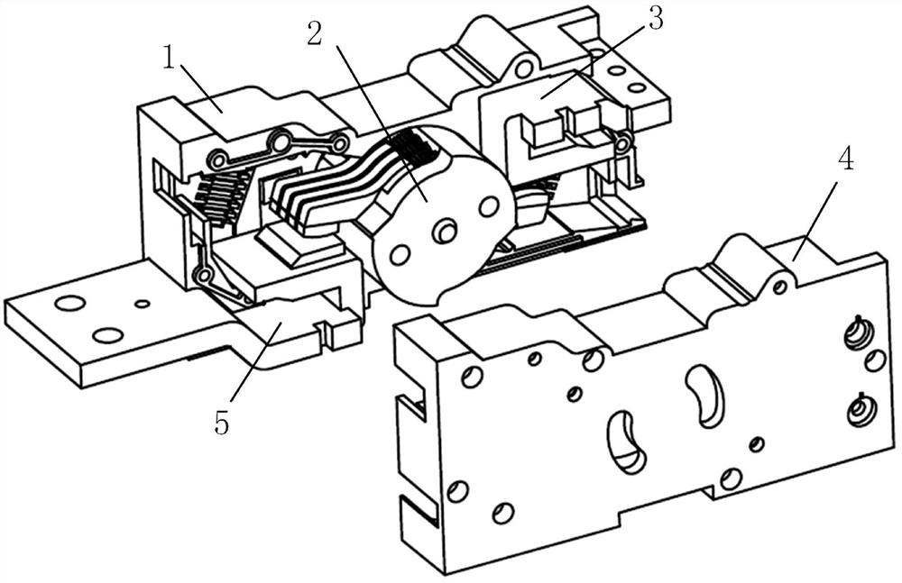 A molded case circuit breaker multi-touch finger moving contact and contact system