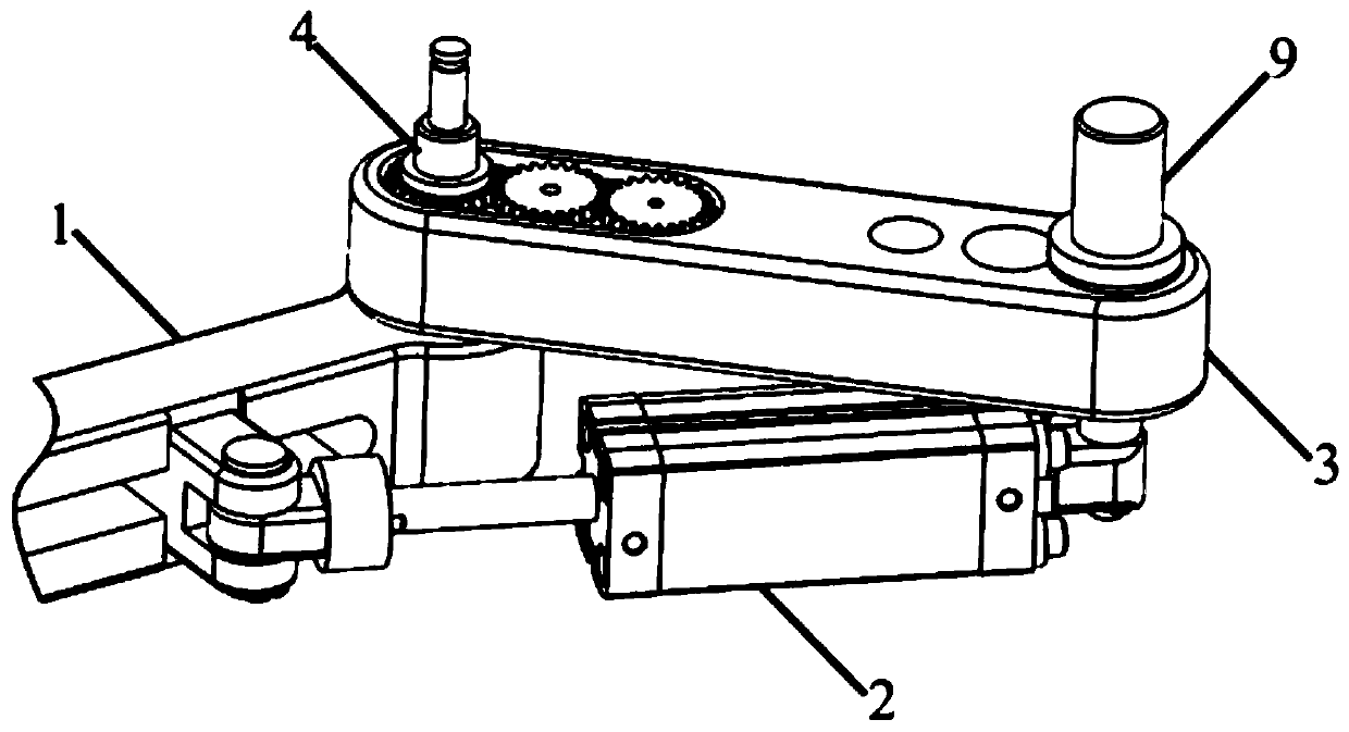 A cylinder-driven rehabilitation robot joint device