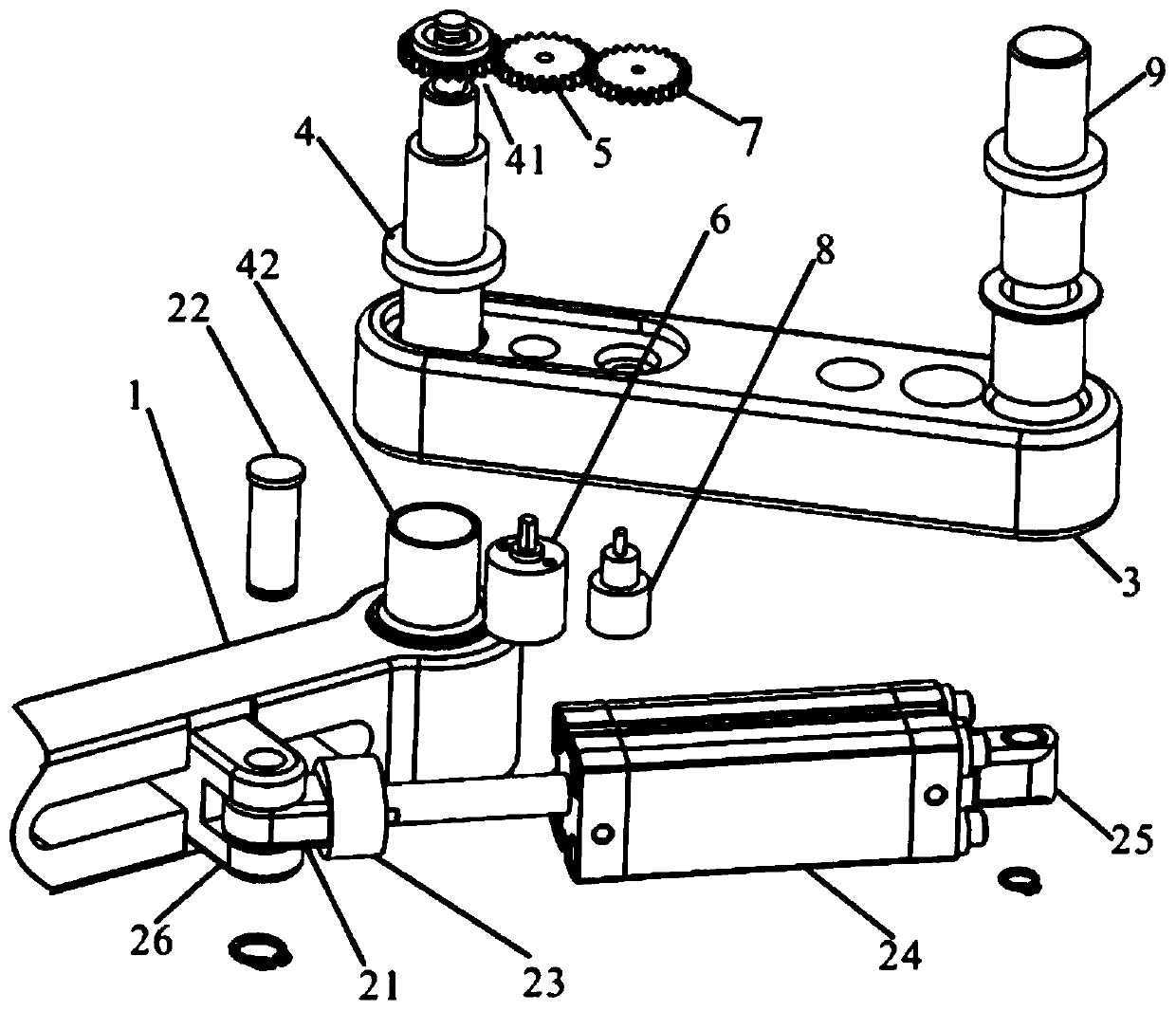 A cylinder-driven rehabilitation robot joint device