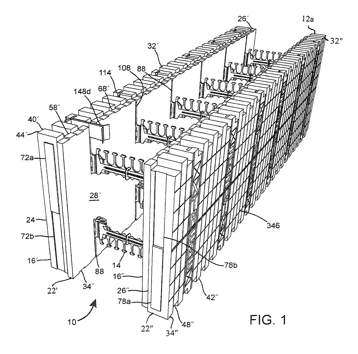 Insulating concrete form system