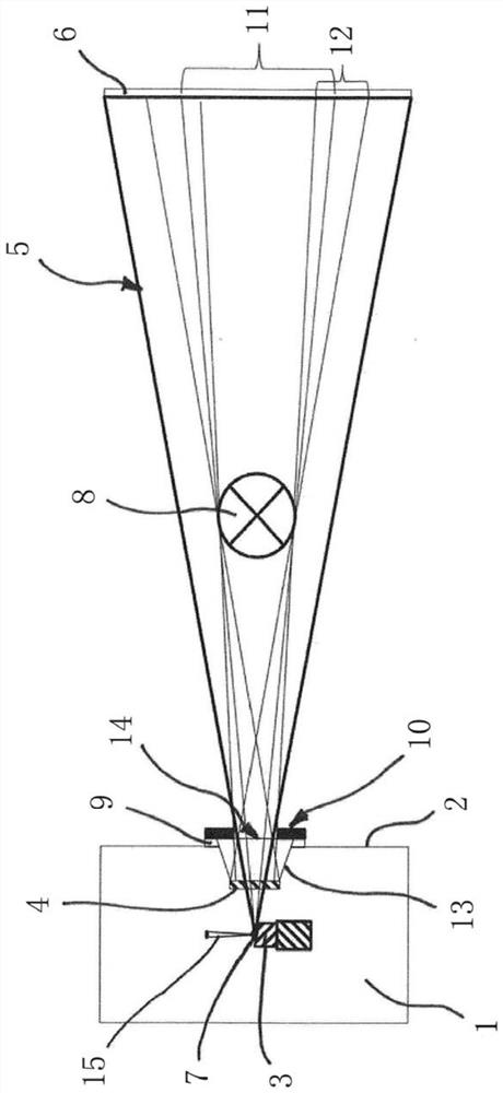 X-ray tube having collimator, collimator apparatus for closed x-ray tube and use of such a collimator apparatus