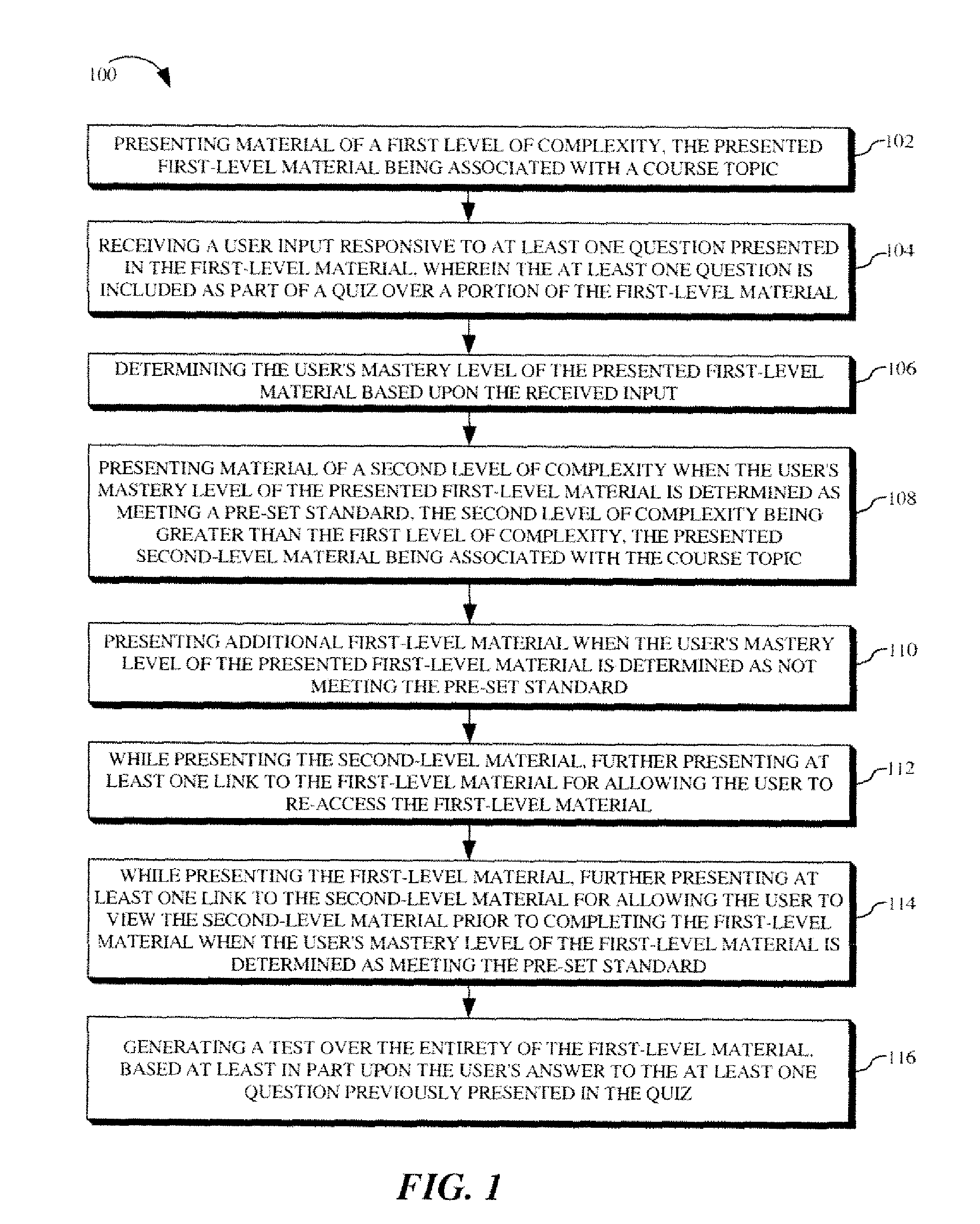 Method for providing an online tutorial