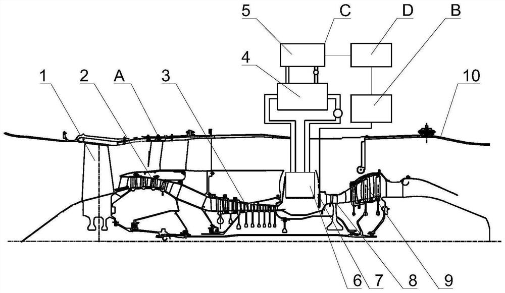 Aero-engine, engine control method and aircraft