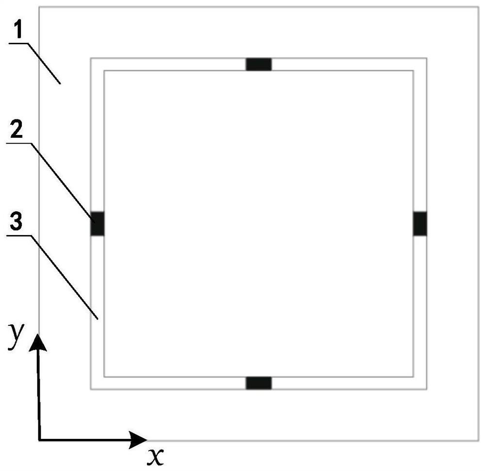 Double-layer cascaded dual-polarized broadband band-absorbing frequency selective surface