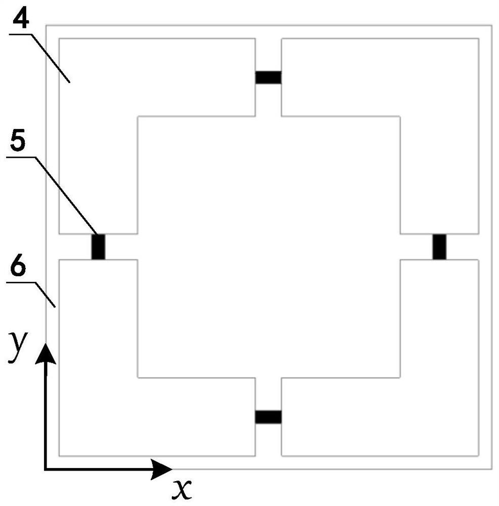 Double-layer cascaded dual-polarized broadband band-absorbing frequency selective surface