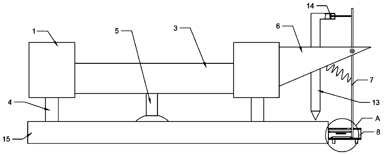 Testing device for flatness of electronic components