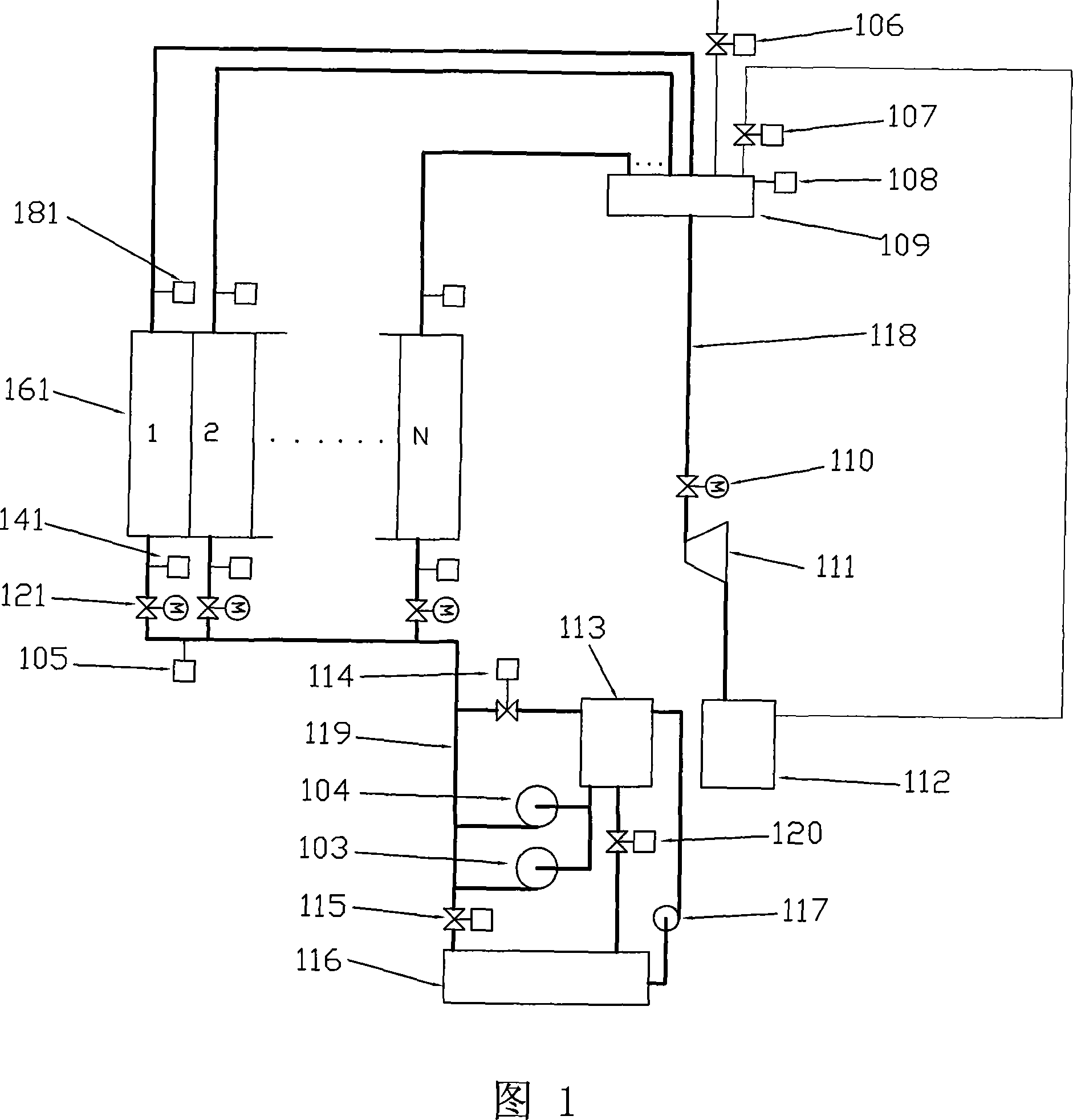 Self-adapting solar energy heat collection molten salt receiver system