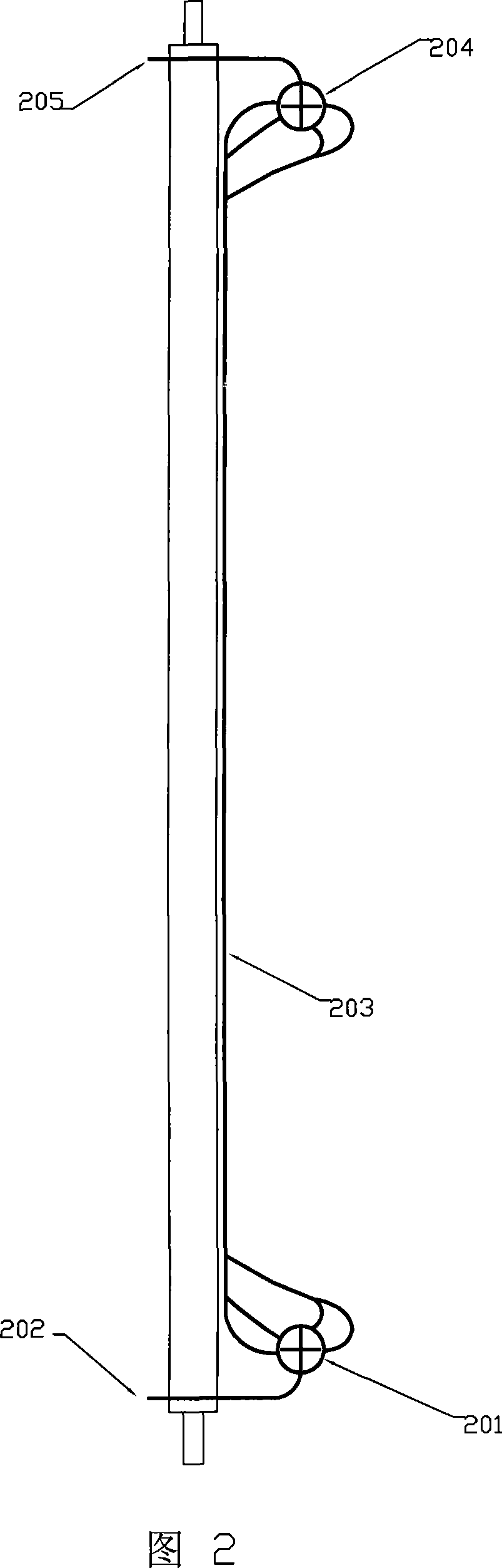 Self-adapting solar energy heat collection molten salt receiver system