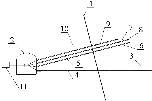 Method for monitoring activity state of underground fault