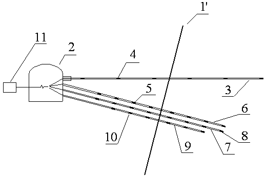 Method for monitoring activity state of underground fault