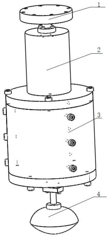 Robot grinding actuator based on constant-force mechanism