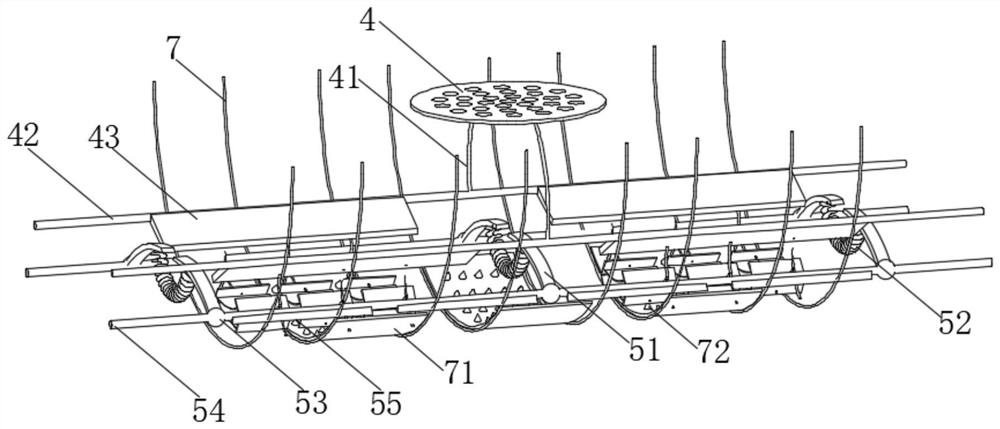 Heat-resistant PVC material processing device and method