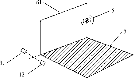 Method for rapidly positioning local discharging source based on two UHF sensors