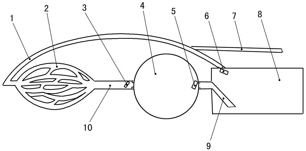 Airtight negative pressure type high-capacity blood circulation device for vein model