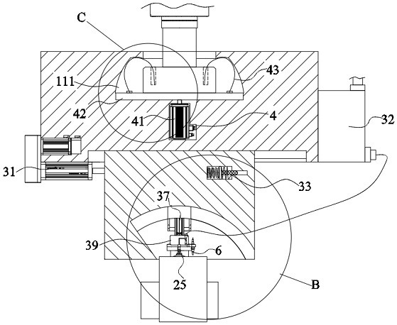 Integrated carrying device for carrying robot