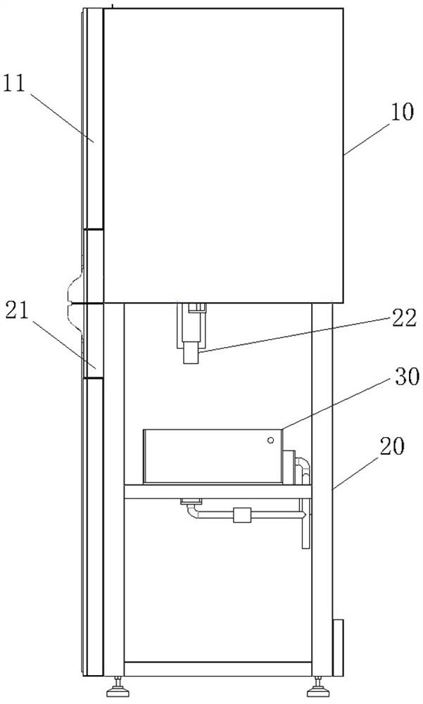 Device for monitoring low-concentration toxic reclaimed water