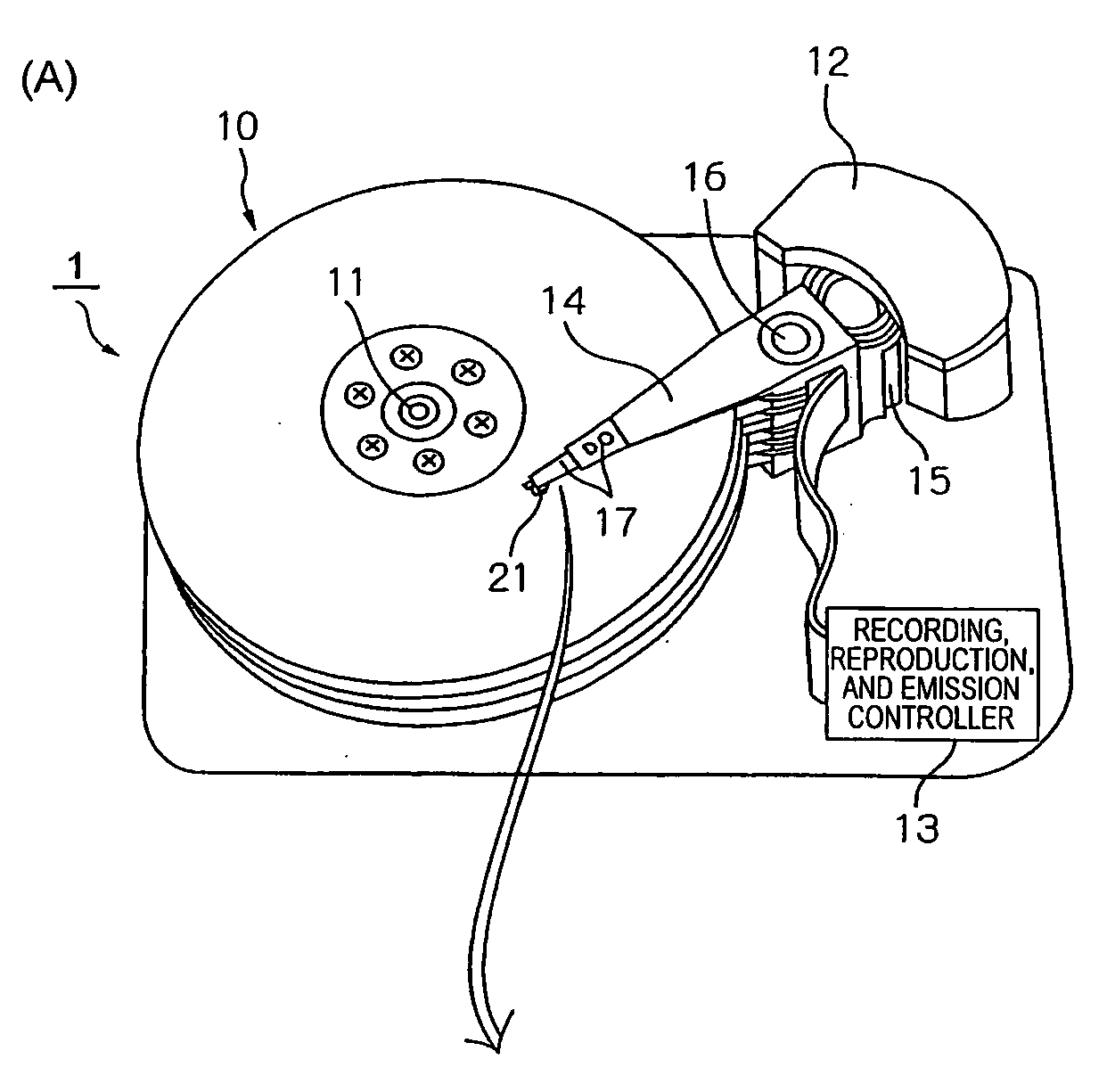 Thermally assisted magnetic head