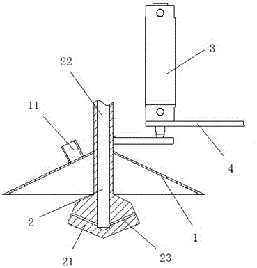 Packaging bag opening cleaning method