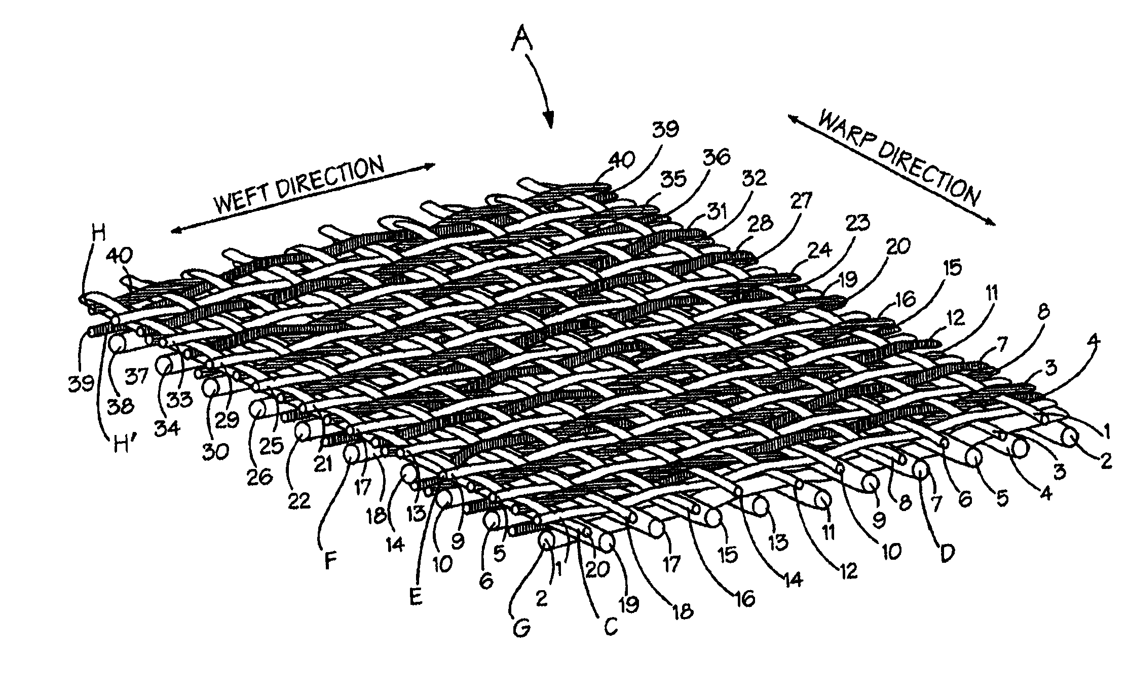 Composite papermaking fabric