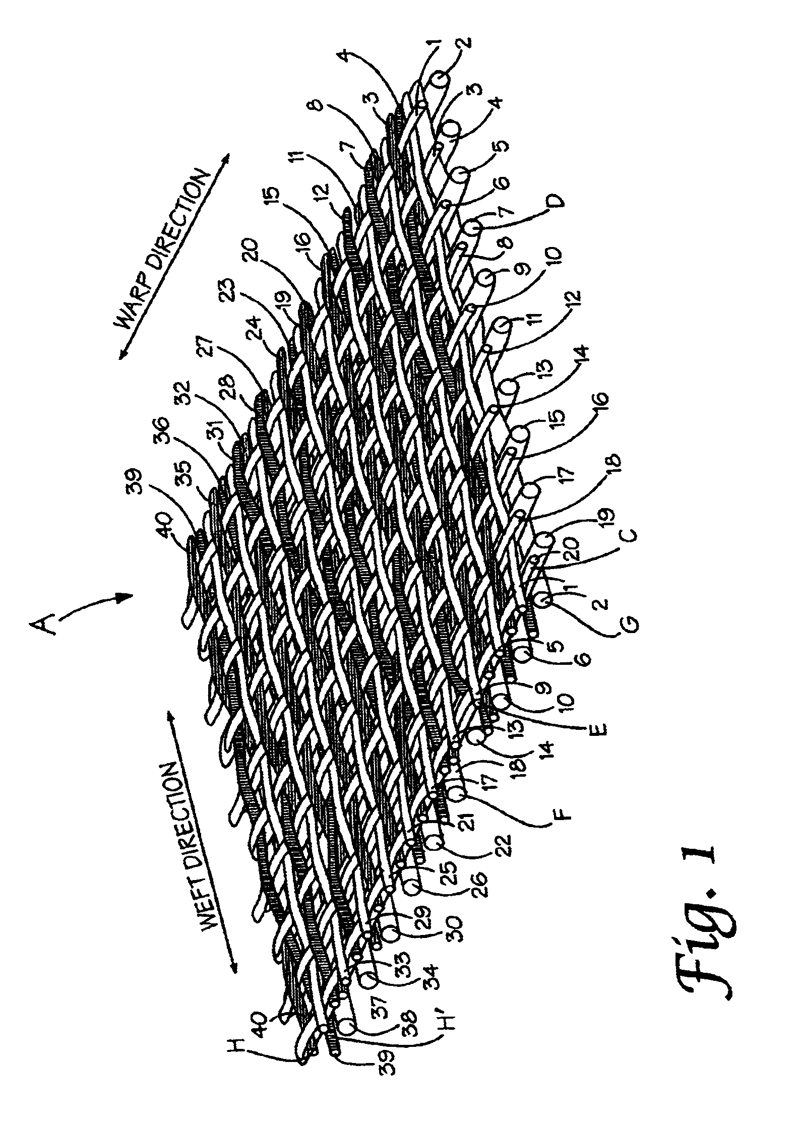 Composite papermaking fabric