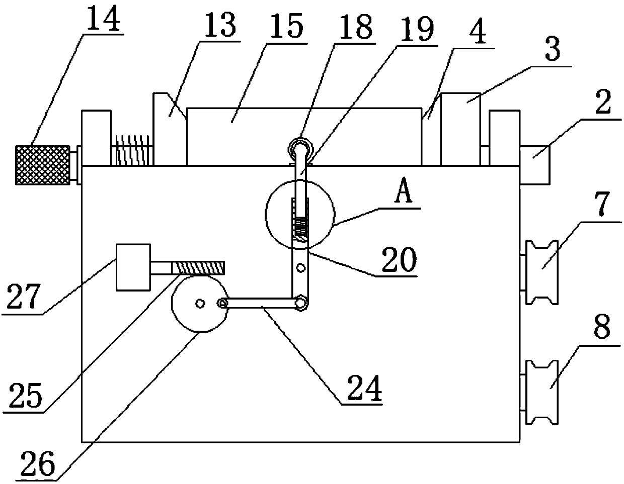 Textile fiber semi-finished product winding drum device