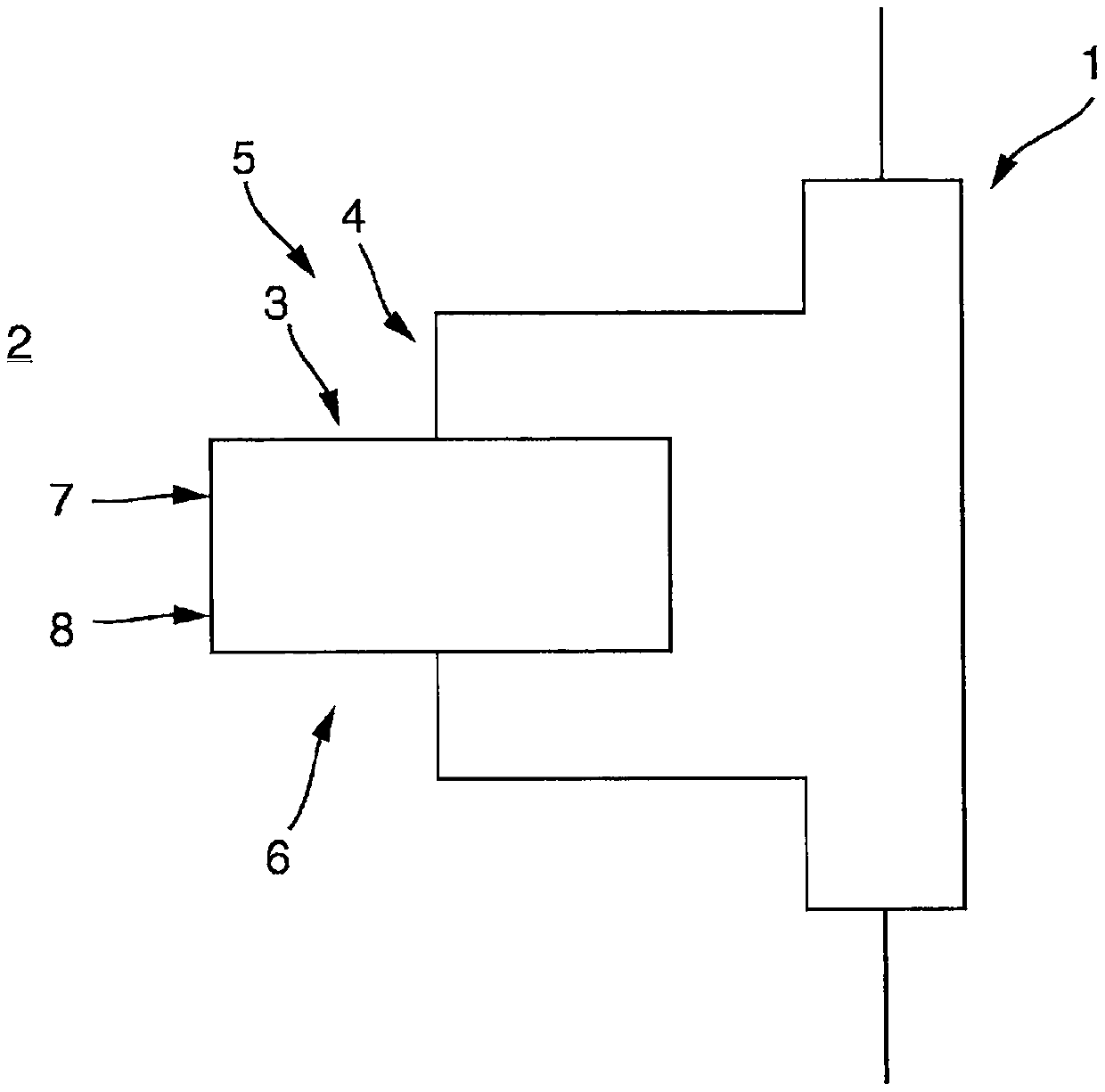 Sensor in field of process automation and its manufacture