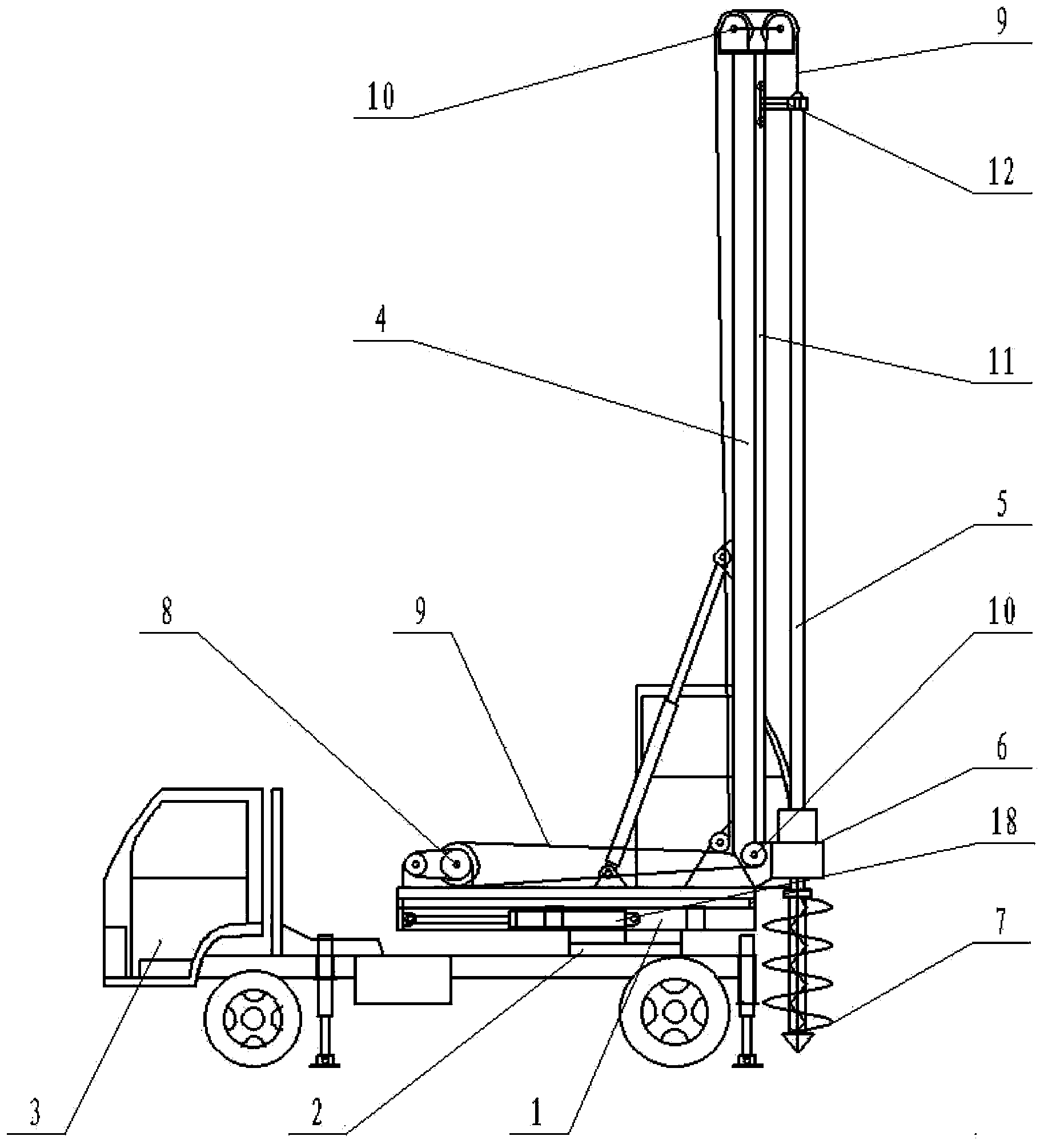 Rotary drilling rig