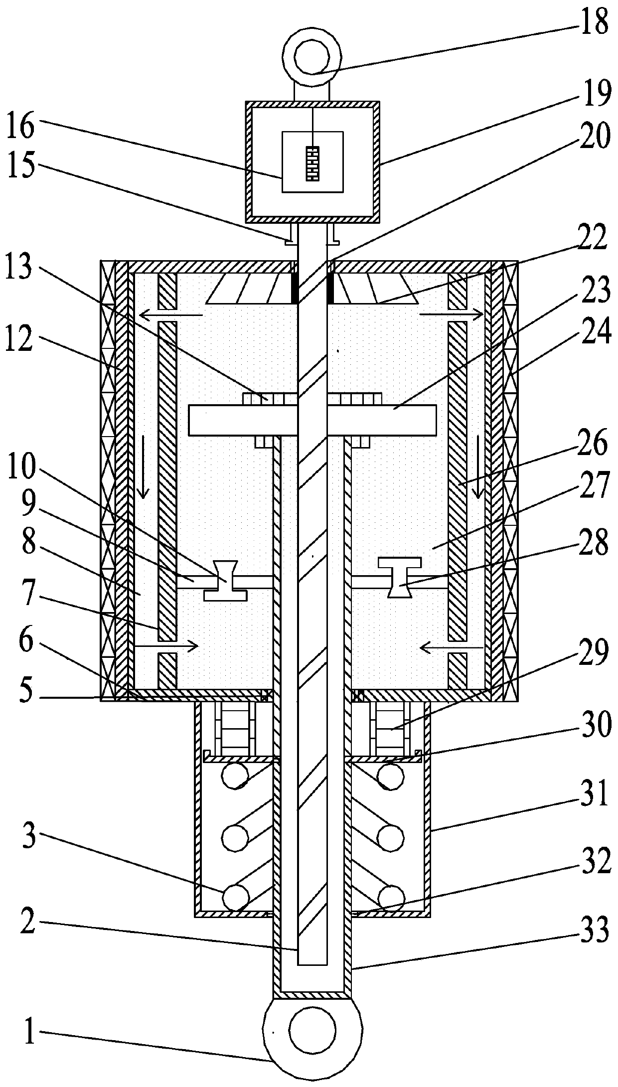 Anti-settling combined energy-regenerative suspension actuator of electric automobile and control method thereof