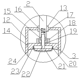 Bacterial microorganism detection sample liquid extraction device