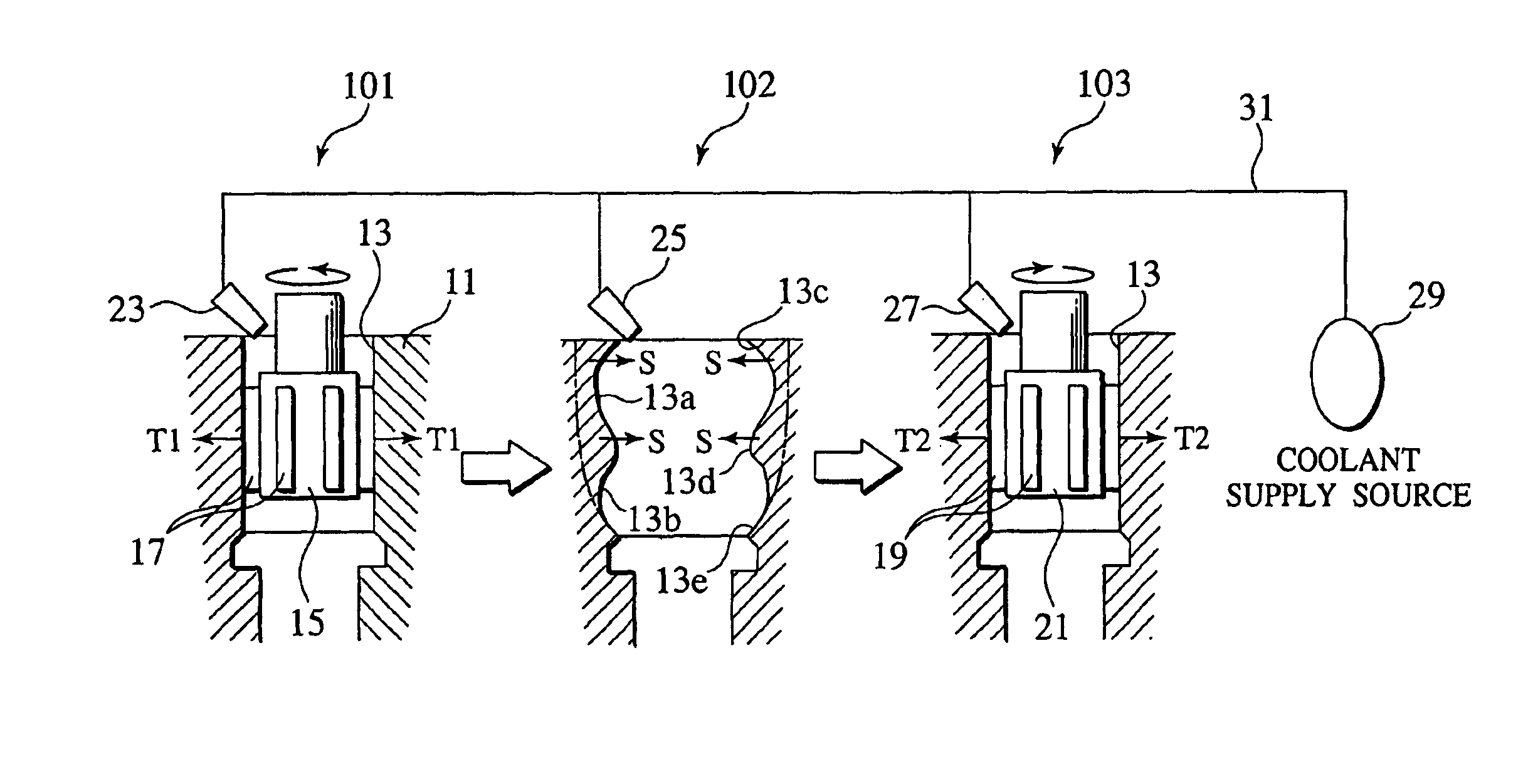 Honing method and honing apparatus