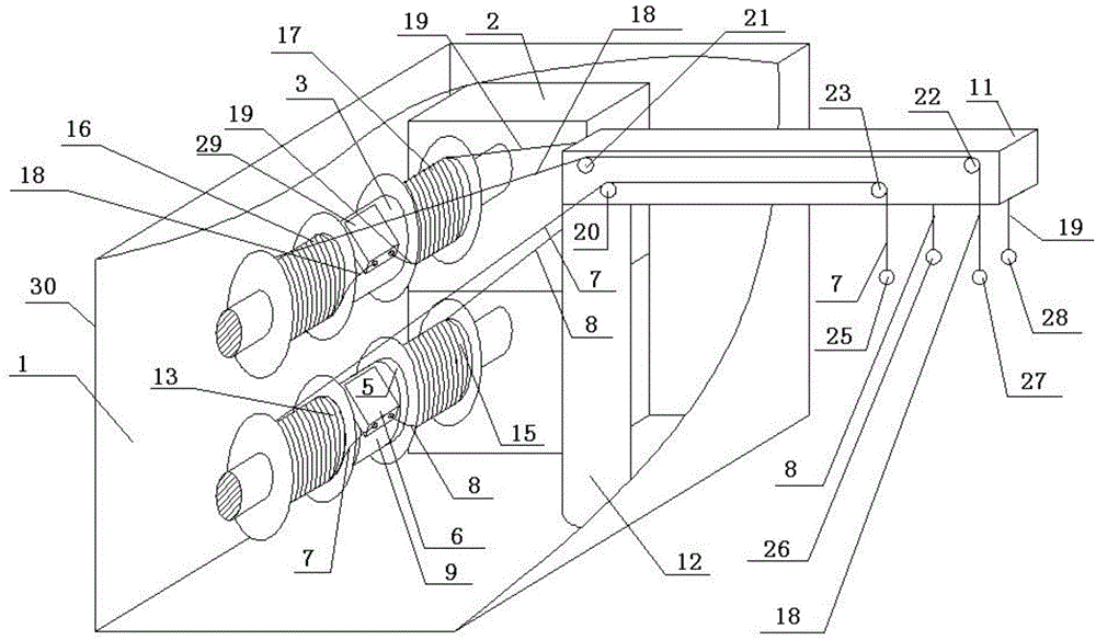 Multifunctional rope-releasing equipment