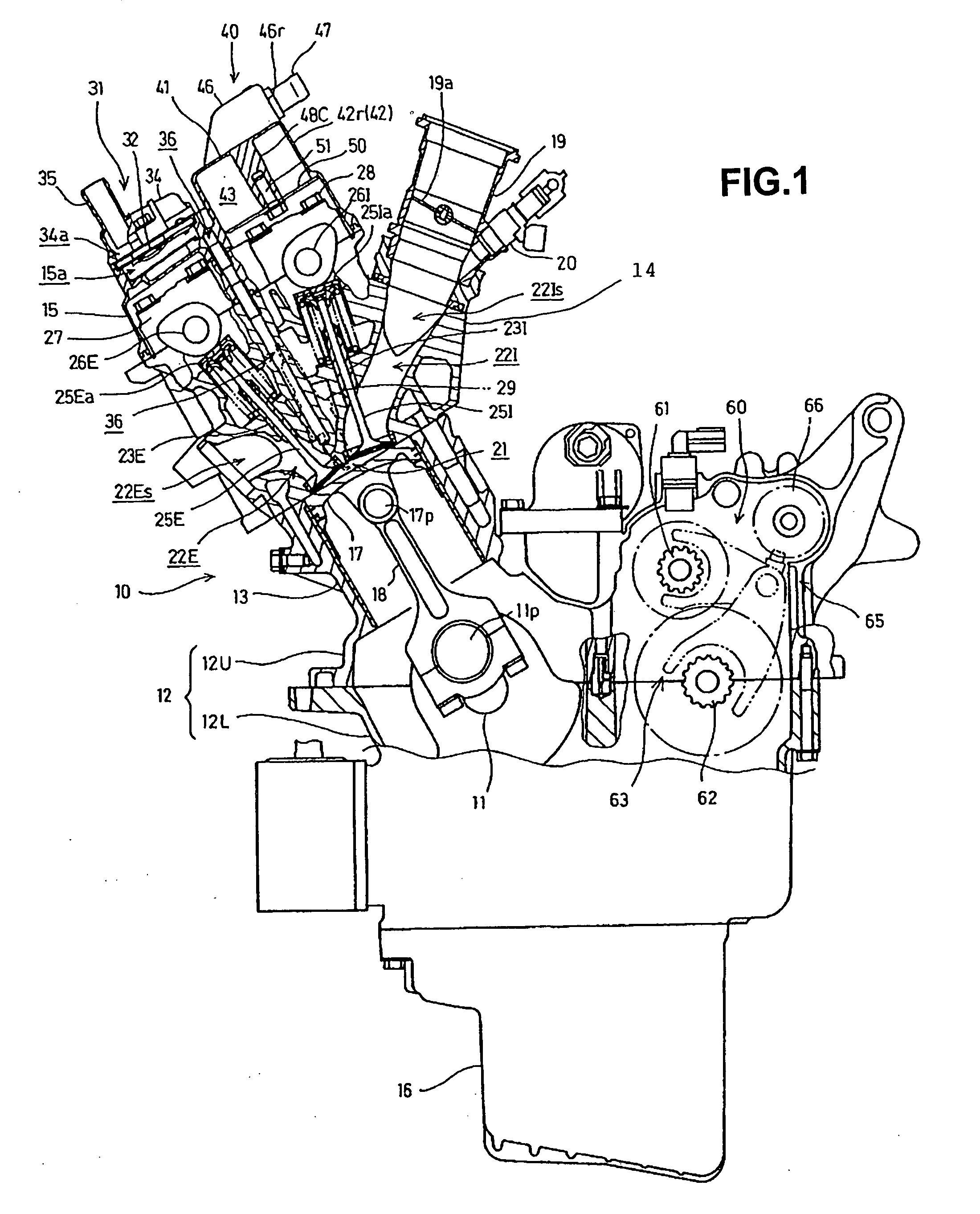 Engine cylinder head cover with integral breather apparatus, and engine incorporating same