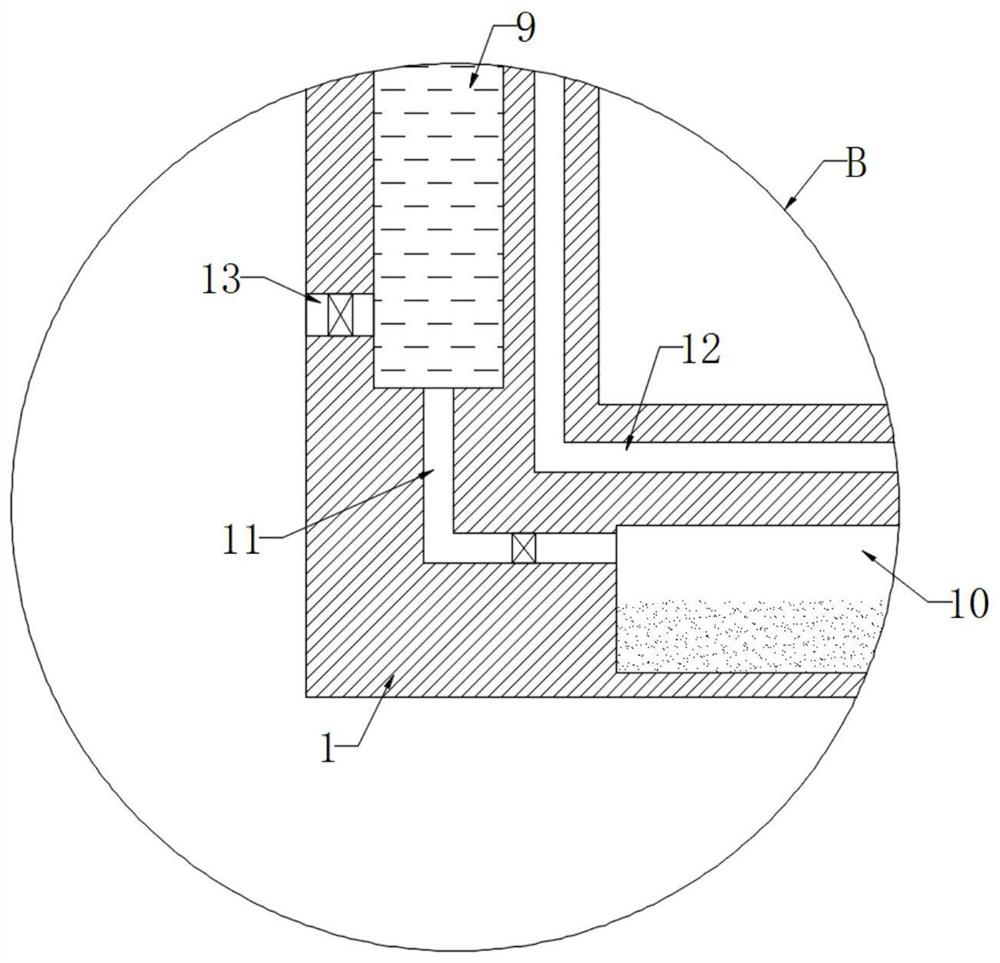 Fire extinguishing type power distribution cabinet based on high-temperature demagnetization principle